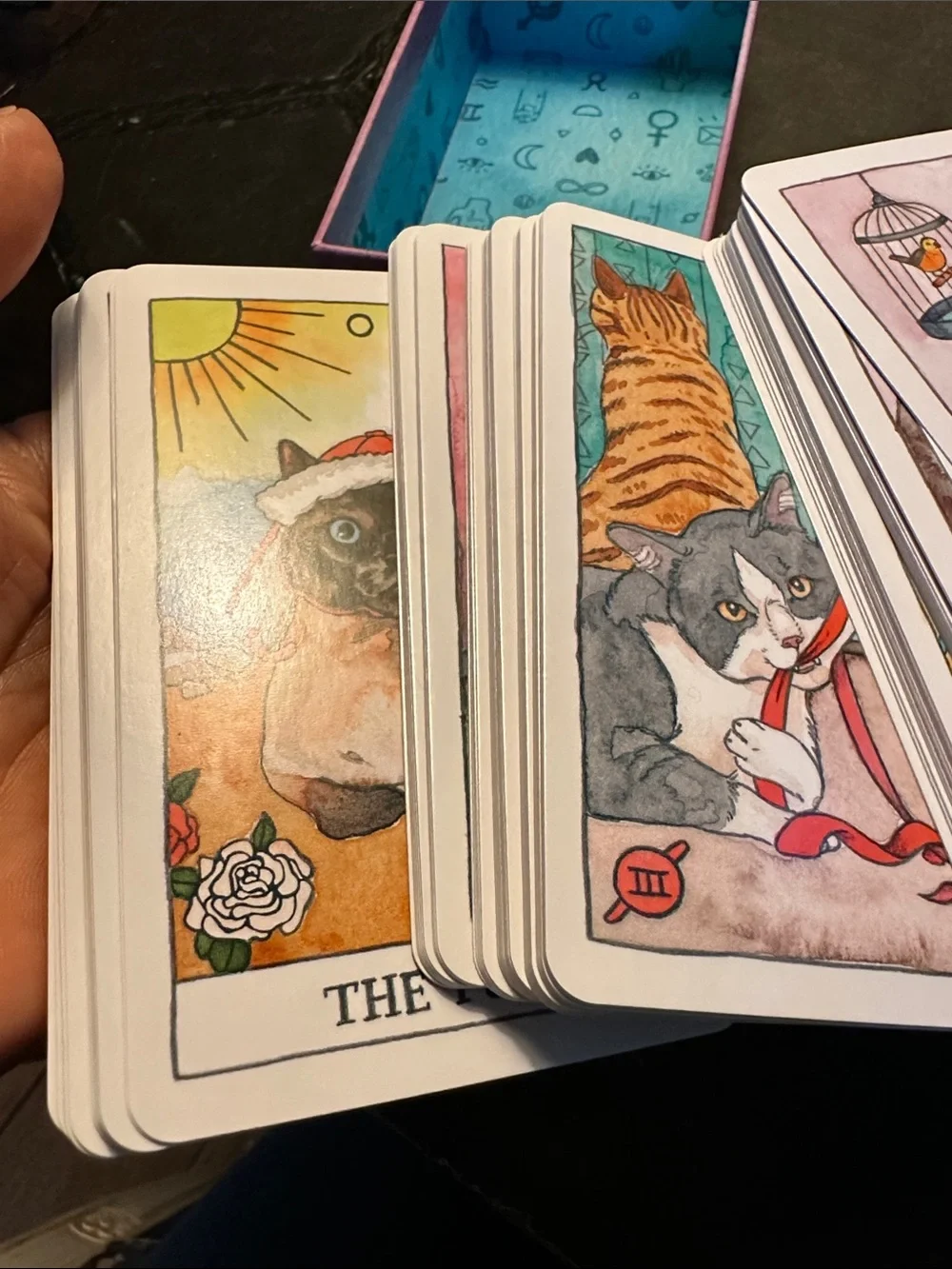 Cat Tarot Deck - Purple Edition
